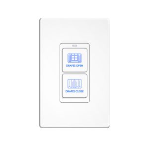 Coming Soon: KP-2 - 2 Button In-Wall PoE Keypad Controller