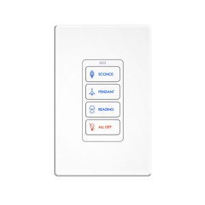 Coming Soon: KP-4 - 4 Button In-Wall PoE Keypad Controller