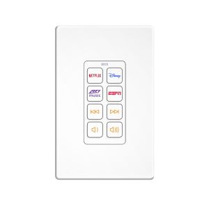 Coming Soon: KP-8 - 8 Button In-Wall PoE Keypad Controller